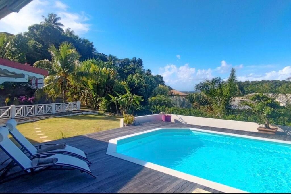 Spacieuse Villa Corossol Avec Piscine Et Jeux Exterieurs Le Gosier  Exterior foto
